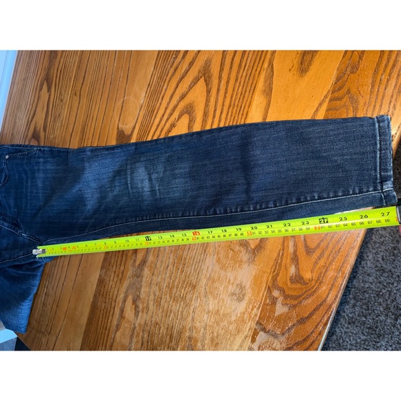 Pilcro and the Letterpress High Rise Denim Jegging Dark Wash Womens Size 28 - Picture 5 of 6